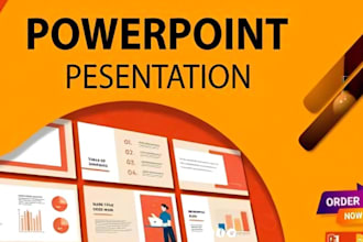 create animated powerpoint, investor pitch decks, and business proposal