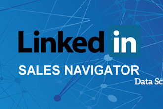 do linkedin sales navigator lead scrape, email list building