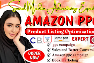 setup and manage amazon ppc campaign, amazon ads campaign, ebay etsy promotion