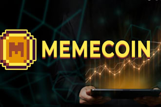 develop memecoin website with memecoin art, crypto, defi, dex, stablecoin on sol