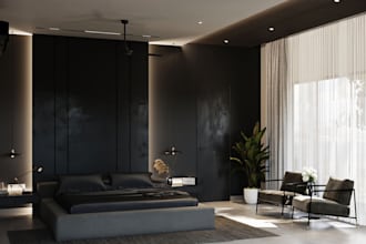do 3d interior, exterior design modeling and rendering