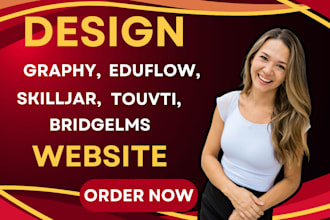 build a professional lms course website on graphy, skilljar, eduflow, or tovuti