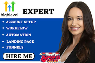 set up gohighlevel workflow automation go highlevel funnel ghl website expert