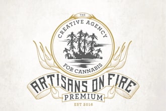 create a vintage retro hipster business logo for your brand
