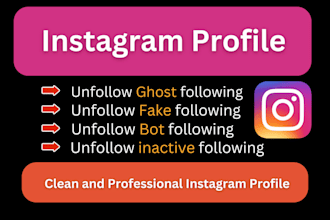 remove ghost fake bot followers from your instagram account safely