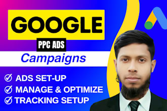 setup, optimize and manage google ads campaigns