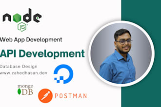 be your nodejs developer for apis and microservices