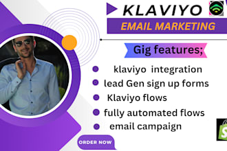 do klaviyo email marketing, shopify klaviyo  marketing ,