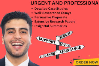do research and summary writing