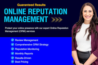 manage your online reputation, brand reputation, ORM, to remove negative links