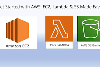 set up and manage AWS ec2, lambda,s3 buckets, dcv, API gateway, ses, deploy app