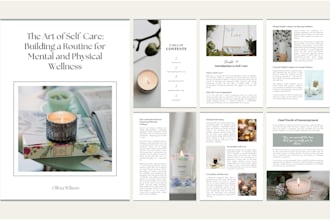 design pdf lead magnet, ebook formatting and layout design
