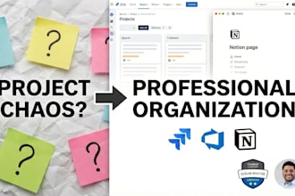 set up your jira, notion, or azure devops for agile projects