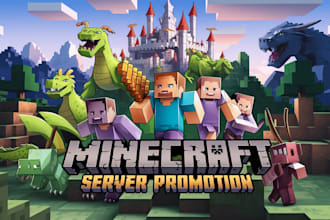 minecraft server promotion,fivem server promotion and active minecraft players