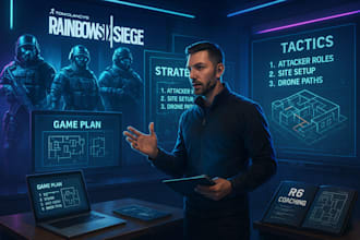 create r6 coaching course, logistics, siege, manual, workbook, PPT, video