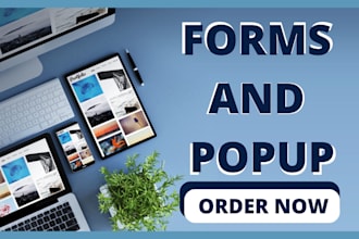 create double opt in form newsletter form lead generating form popup formpage