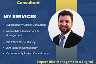 do cybersecurity consultancy siem iso risk assessment VA pt