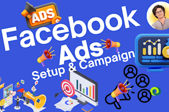 set up a facebook ads campaign and install the fb pixel using google tag manager