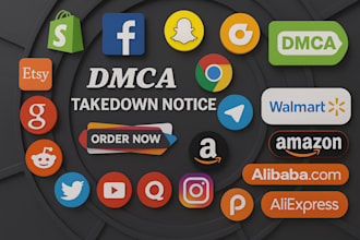 draft and submit dmca takedown notices to protect your content