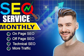 do monthly SEO service to rank business website