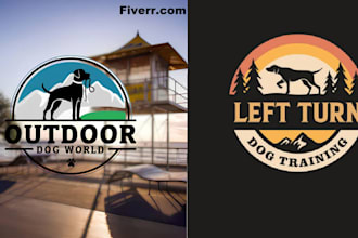 do create animal and pet logo with my creative thinking
