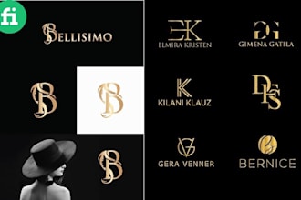 do modern minimalist and luxury, crown, jewelry logo design