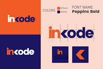 do business logo, branding, brand guidelines, brand kit with brand design