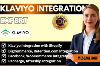 integrate klaviyo with facebook shopify recharge aftership bigcommerce retention