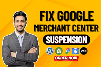fix google merchant center suspension