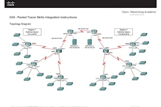 help out in ccna cisco packet tracer networking task