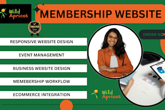 build wild apricot membership website non profit management website