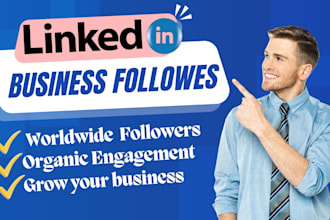 do provide linkedin promotion with real followers