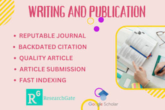 write and publish article in google scholar peer reviewed indexed journal