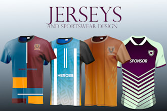 design custom jerseys and sportswear for you