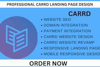 design carrd website redesign carrd website card website carrd landing page