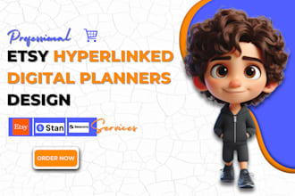 etsy digital hyperlinked products planner gumroad payhip beacons ai stan store
