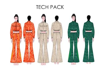 do technical drawing and sketching tech pack