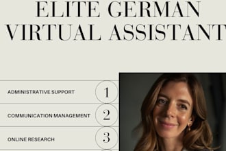 be your elite virtual assistant with 10 years of experience