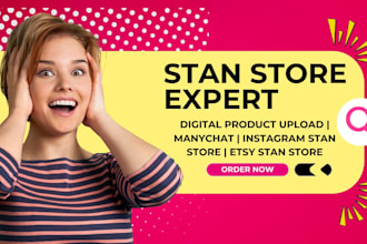 stan store setup stan store marketing etsy stan store digital products manychat