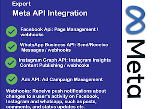 integrate meta apis for facebook, whatsapp, and instagram efficiently
