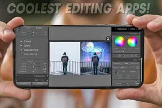 develop ai video editor app, ai photo editor app, social app