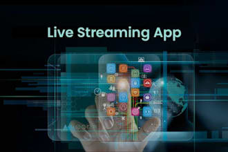develop live streaming app, web ott platform, live tv and video site