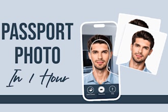 make a passport photo from any picture urgently