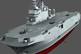 do 3d military 3d boat ship model, military vehicles, 3d boat, 3d ship animation
