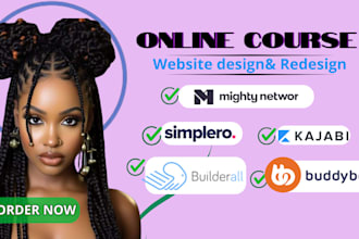 setup mighty networks buddyboss simplero circle so skool podia kajabi builderall