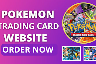design profitable pokemon shopify store trading card store pokemon website