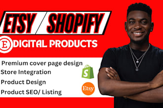 design unique digital planner, etsy digital products, etsy hyperlinked planner