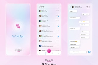 develop messaging chat app, vpn app, dating app for your project