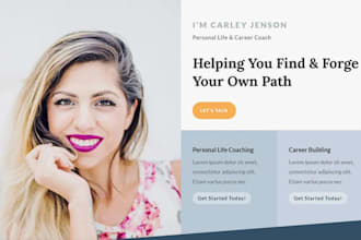 design life coach, consulting, life coaching, life insurance, trainer website