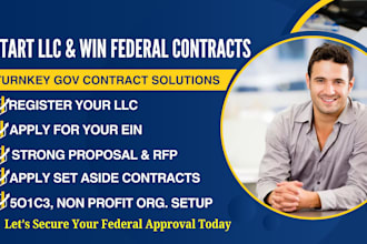 register sam gov, create llc, uei, ein, cage code, apply for set aside contracts